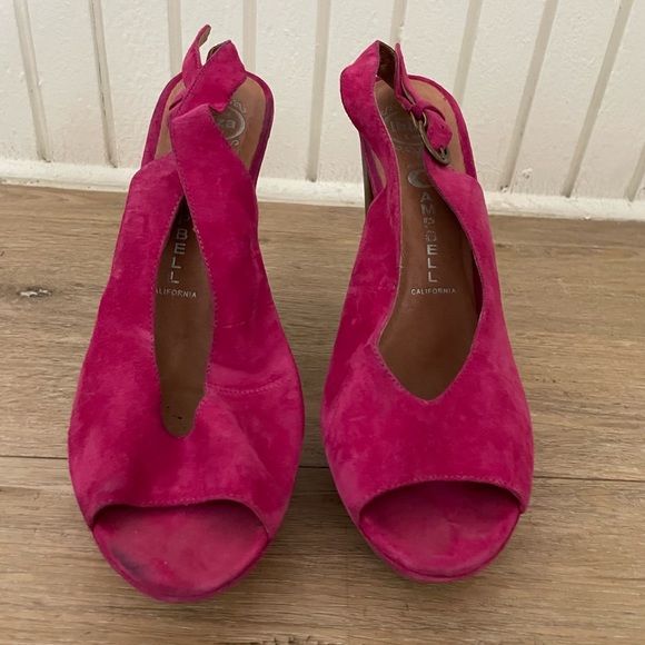 Jeffrey Campbell suede platform - Picture 2 of 5